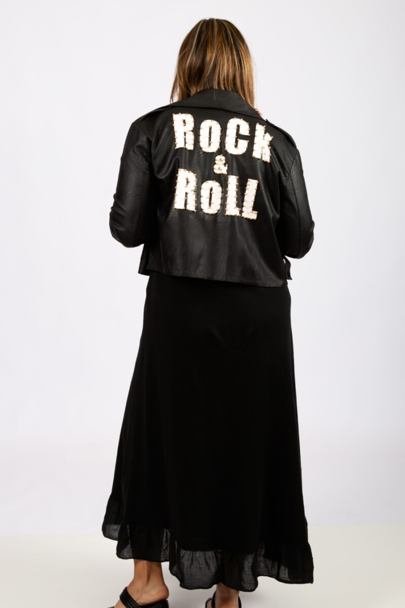 Chaqueta Rock & Roll Negro
