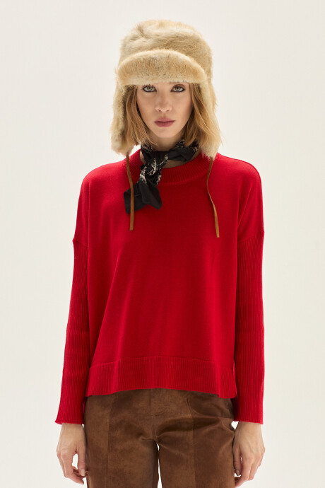 Sweater Rosewood Rojo