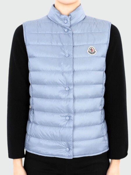 Moncler - Chaleco de nylon, LIANE Celeste