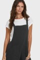 ENTERITO PACIFIC TIME JUMPSUIT SOLID J-negro