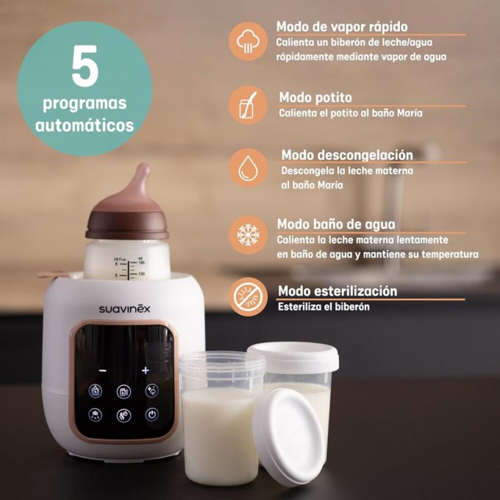 Calienta biberon 2 en 1 SUAVINEX Calienta biberon 2 en 1 SUAVINEX