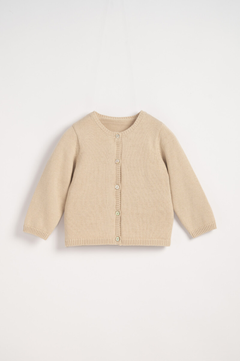 Saco tejido - Beige 