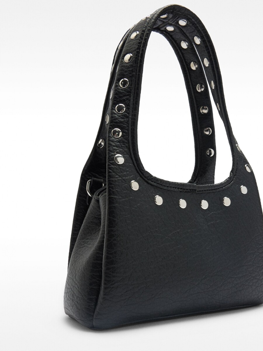 Bolso De Hombro Con Tachuelas negro