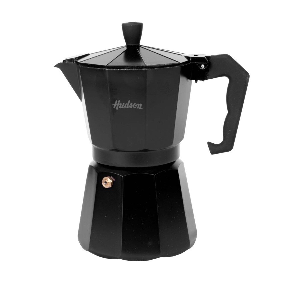 CAFETERA ITALIANA SMALL ALUMINIO NEGRO