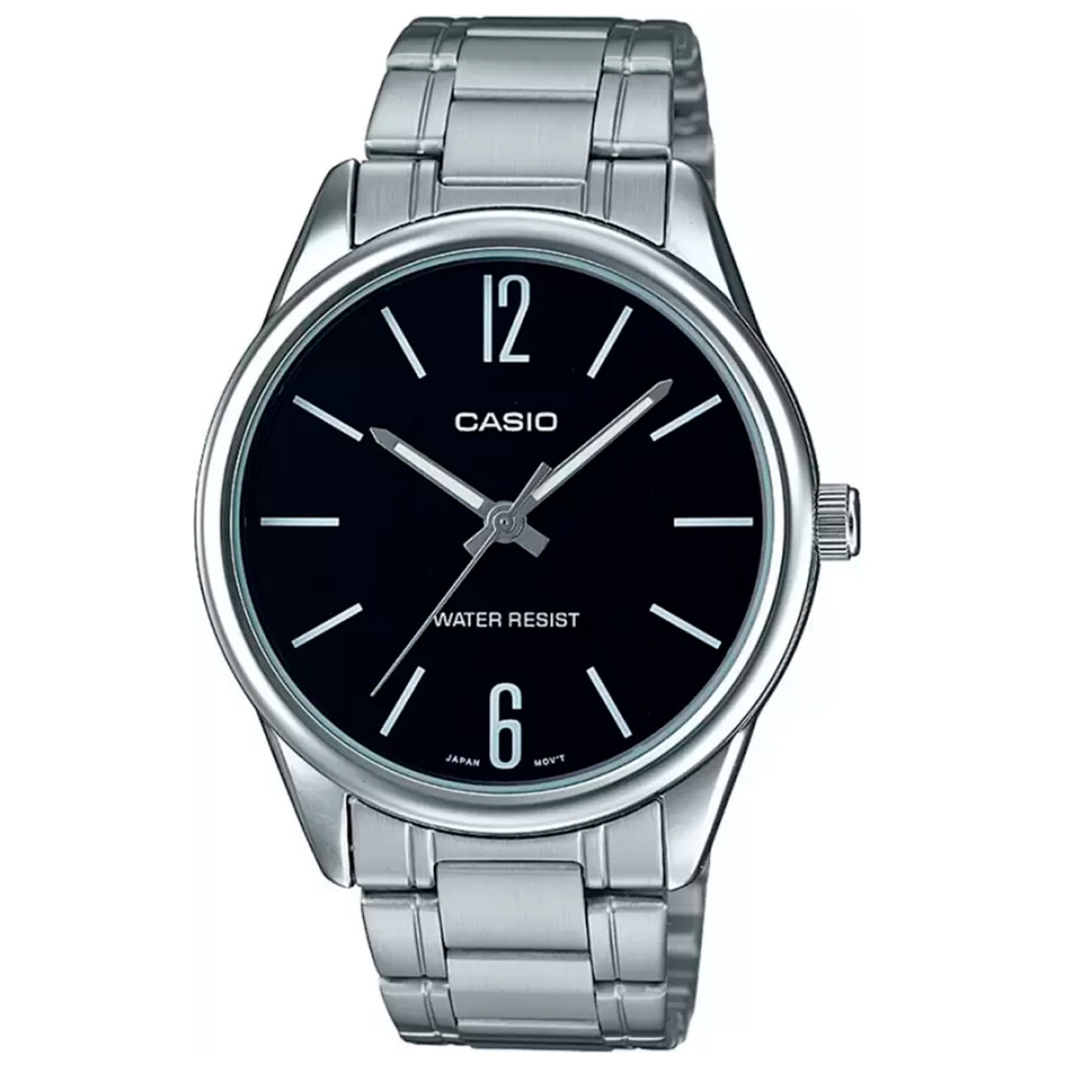 Reloj Casio Acero Clasico Plata 