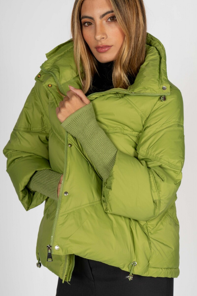 Campera Rush Verde Manzana