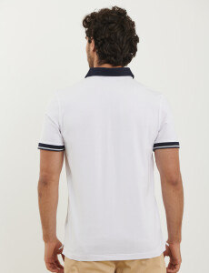 520974 REMERA HARRINGTON LABEL Blanco