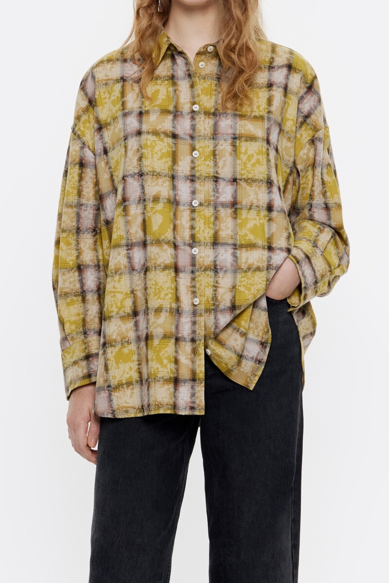 CAMISA OVERSIZE CUADROS 