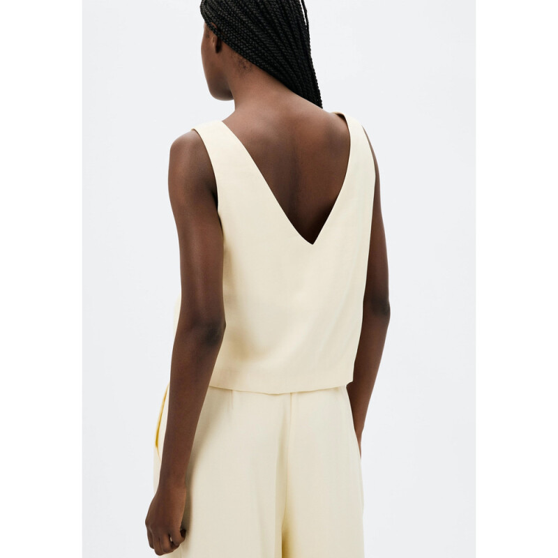 BLUSA SM FEM OFF WHITE