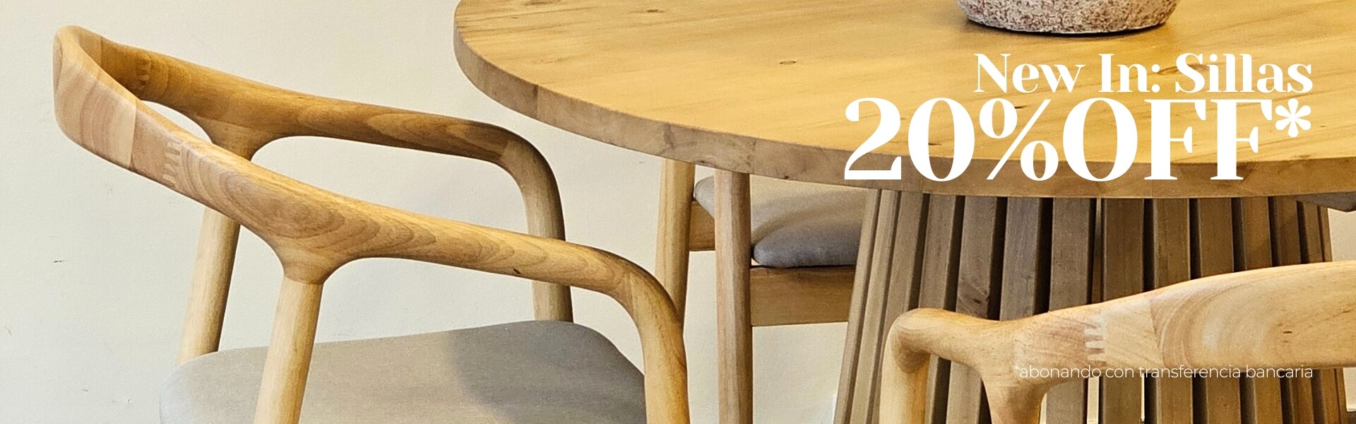 Sillas 20%OFF