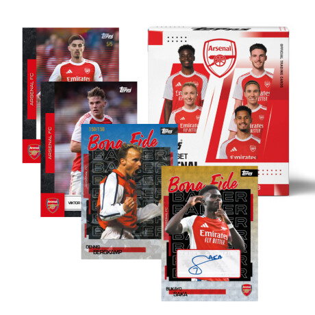Topps Team Set Arsenal 2025/26 - 30 tarjetas Topps Team Set Arsenal 2025/26 - 30 tarjetas