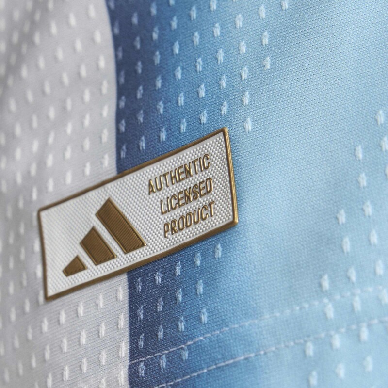 Camiseta Adidas Titular Messi Argentina 26 Versión Jugador Blanco