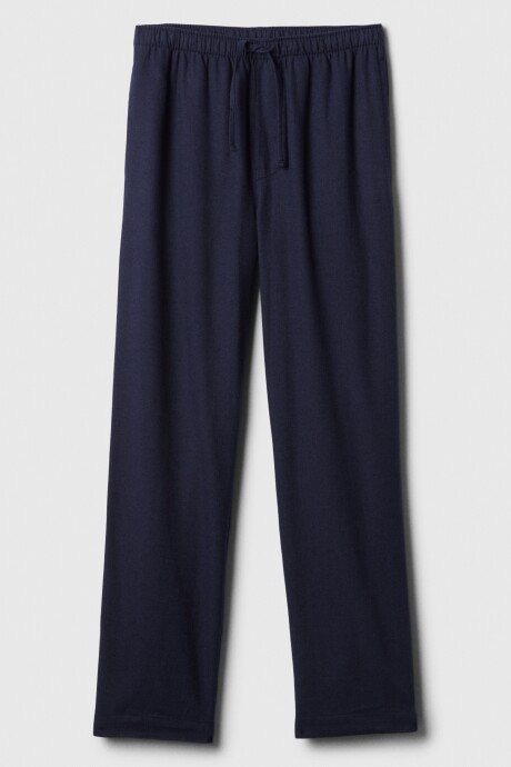 Pantalòn Pijama Franela Hombre Vintage Navy