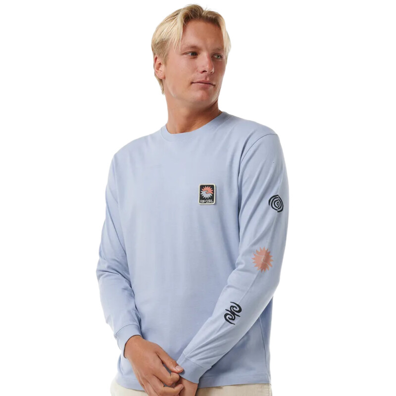 Remera Rip Curl Swc Breaker - Celeste Remera Rip Curl Swc Breaker - Celeste