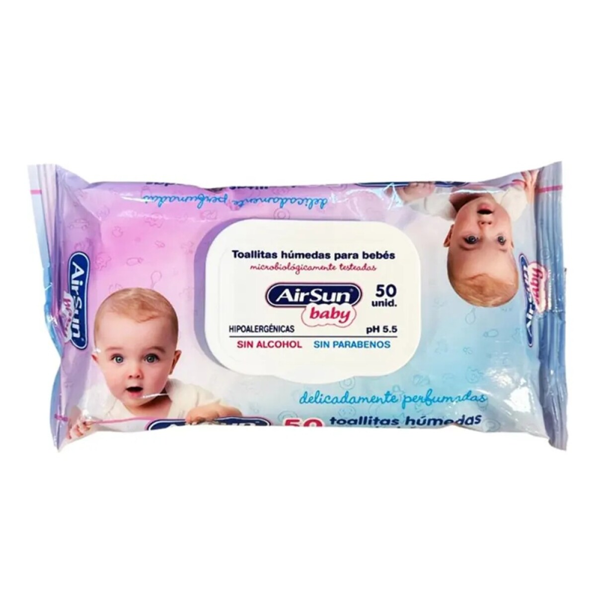 Toallitas Húmedas Airsun Baby 50 Uds. 