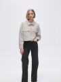 Chaqueta Bruswi Beige Claro