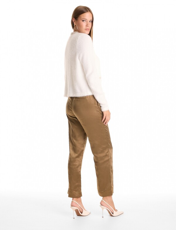 Chaqueta Mohair BLANCO
