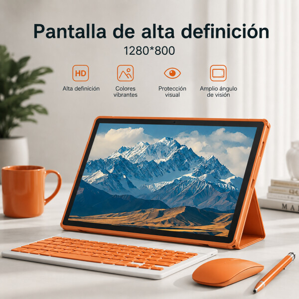 Tablet Cp31m 20gb (4+16)ram 128gb NARANJA