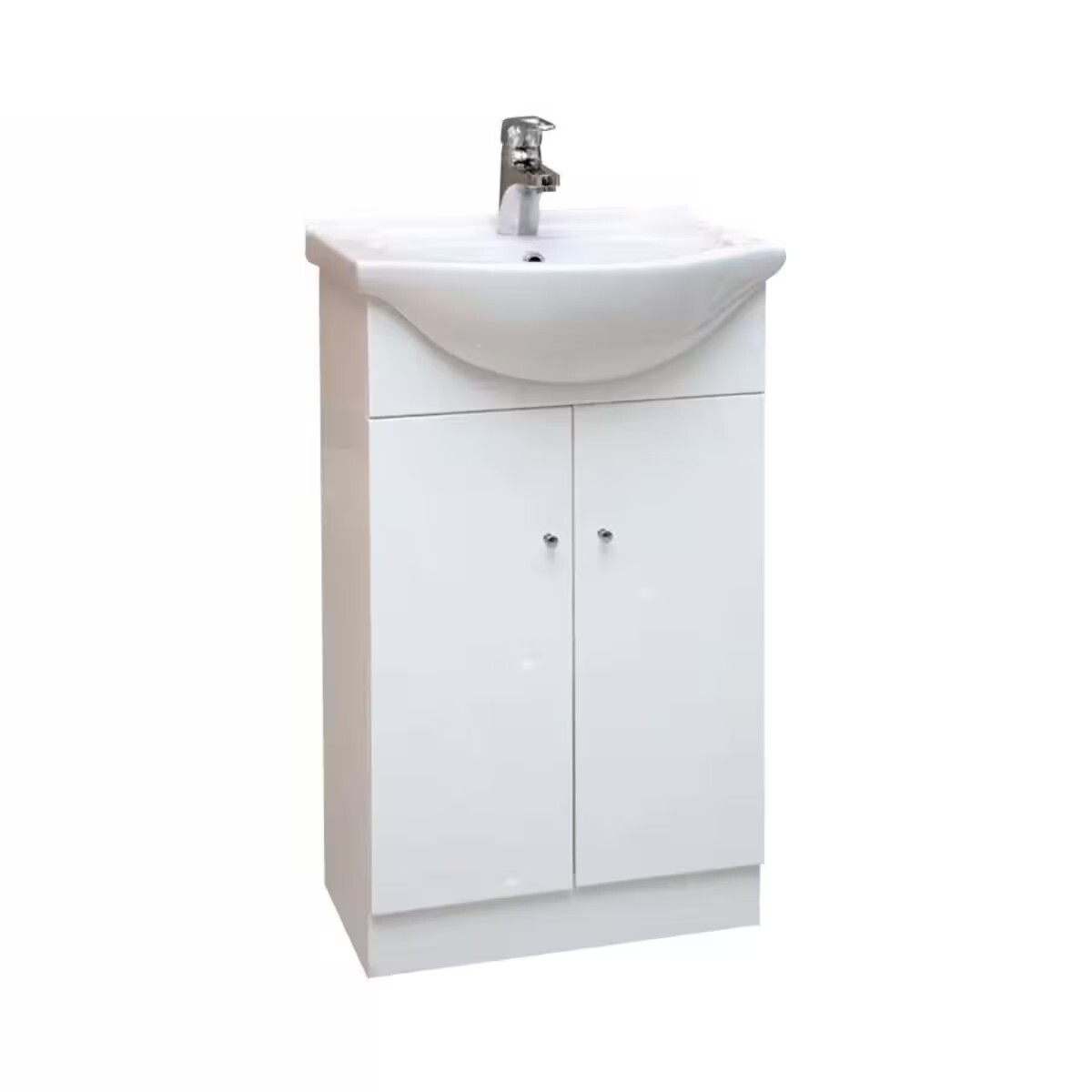 Mueble De Pie 2 Puertas Blanco 50x47x85 Cm 