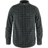 Camisa Fjallraven Ovik Flannel Shirt M Hombre Dark Grey