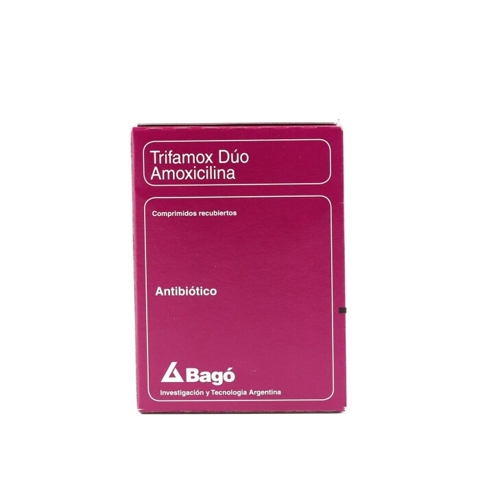 TRIFAMOX DUO CJ X 14 COMPRIMIDOS única