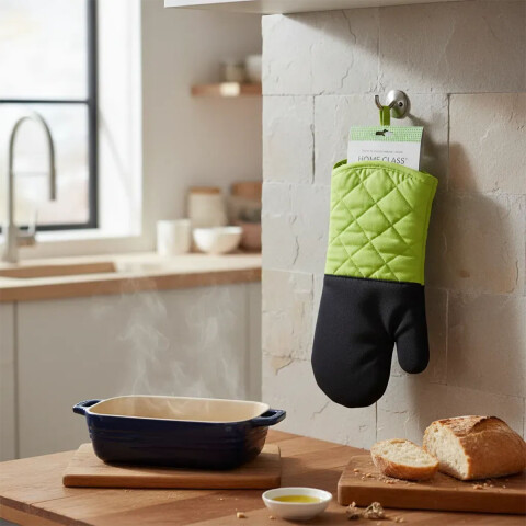 Manopla Neopreno Home Class NEGRO/VERDE