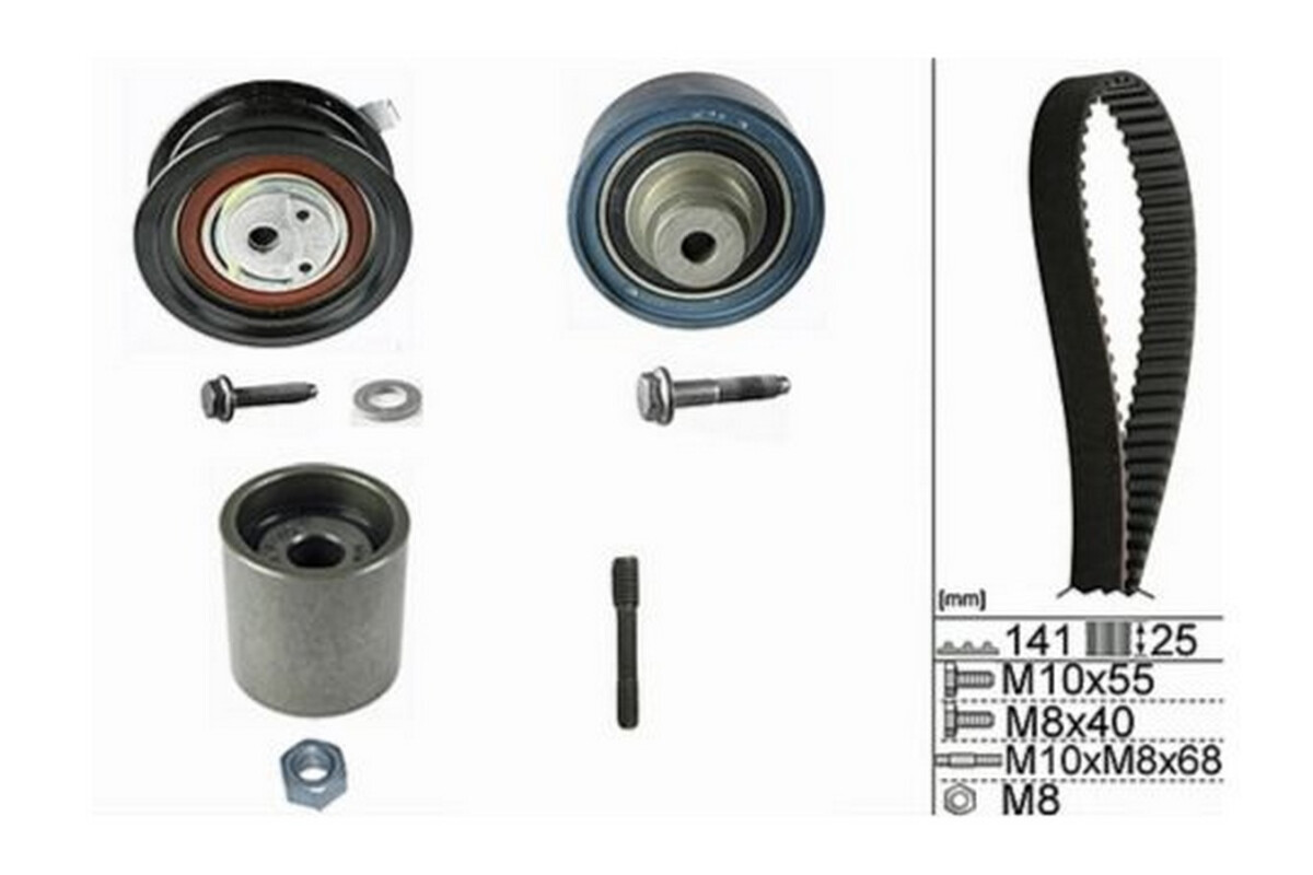 Kit Distr S/Bomba Agua Audi A3, Volks Suran/Polo/Golf 96-14 Kit Distr S/Bomba Agua Audi A3, Volks Suran/Polo/Golf 96-14
