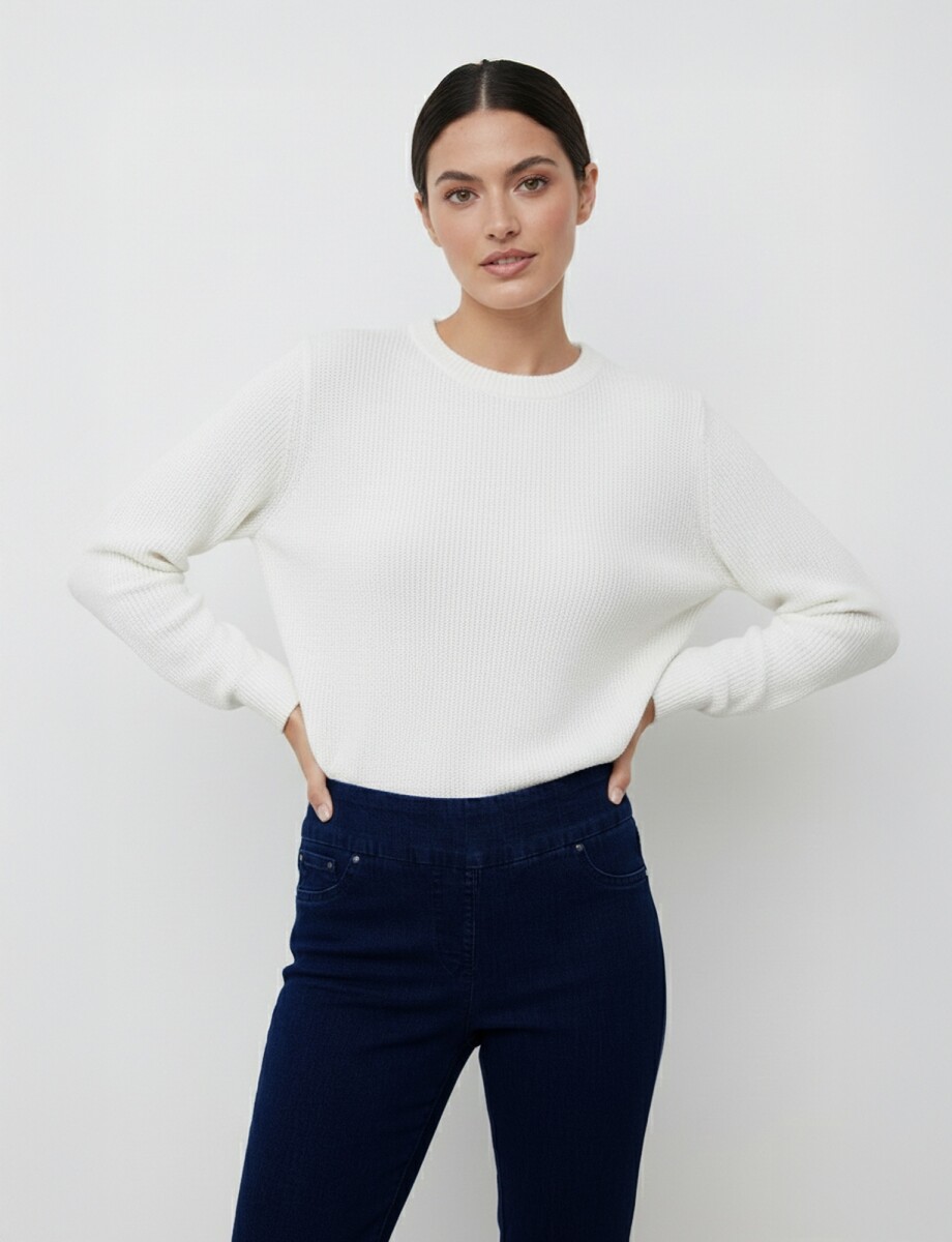 Jegging Pretina Ancha - Jean Oscuro 