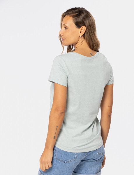 REMERA BÁSICA DE ALGODÓN Verde