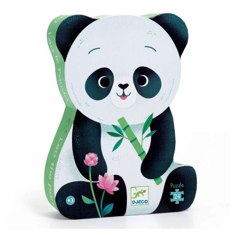 Puzzle Siluetas 42x30cm 24 Pcs 3+ Leo the Panda