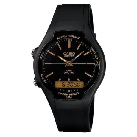 Reloj CASIO AW90H-9EVDF en Resina Negro Esfera 45mm 0