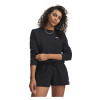 Buzo UA Sport Terry Crew Mujer 6011016-001 Negro