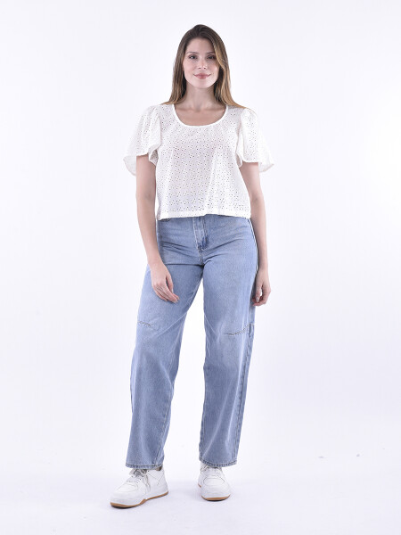 BLUSA CROACIA BLANCO