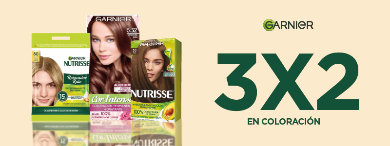 Coloración Garnier 3x2