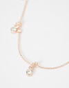 Collares Cortos Strass Collar Corto Con Strass - Dorado Oro Rosa
