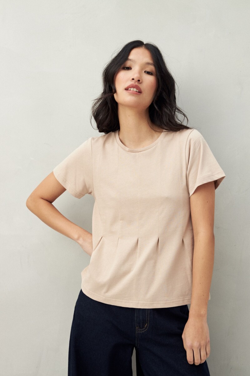 REMERA CALIRA Beige
