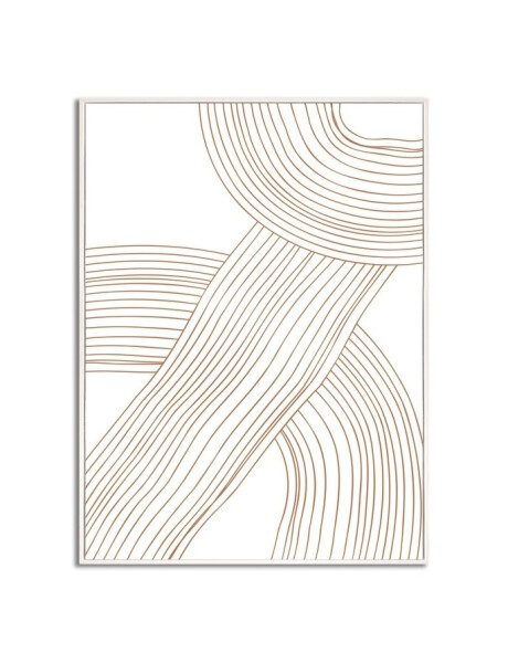 CUADRO CANVAS 30x40cm MARCO FIGURAS BEIGE 2 CUADRO CANVAS 30x40cm MARCO FIGURAS BEIGE 2