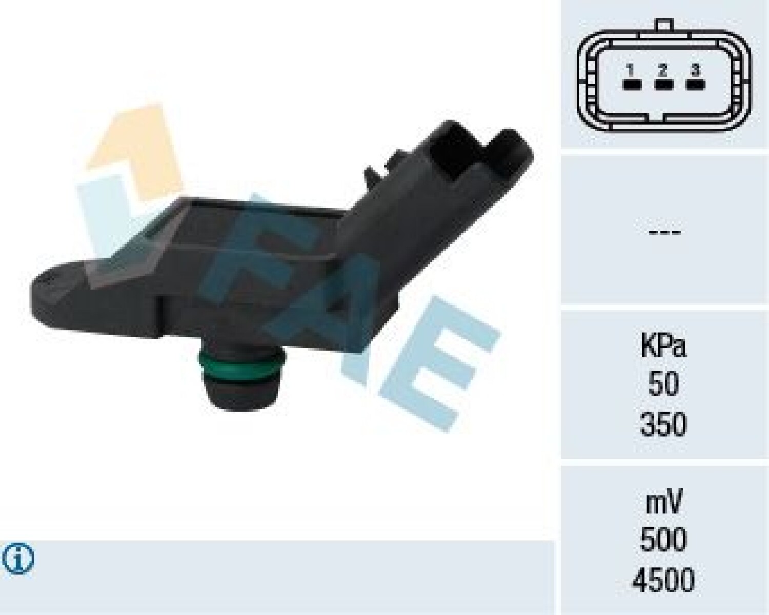 MAP SENSOR PRESION ABSOLUTA CITROEN - PEUGEOT C4 DS3 207 308 MOTOR 1.6 THP FAE 