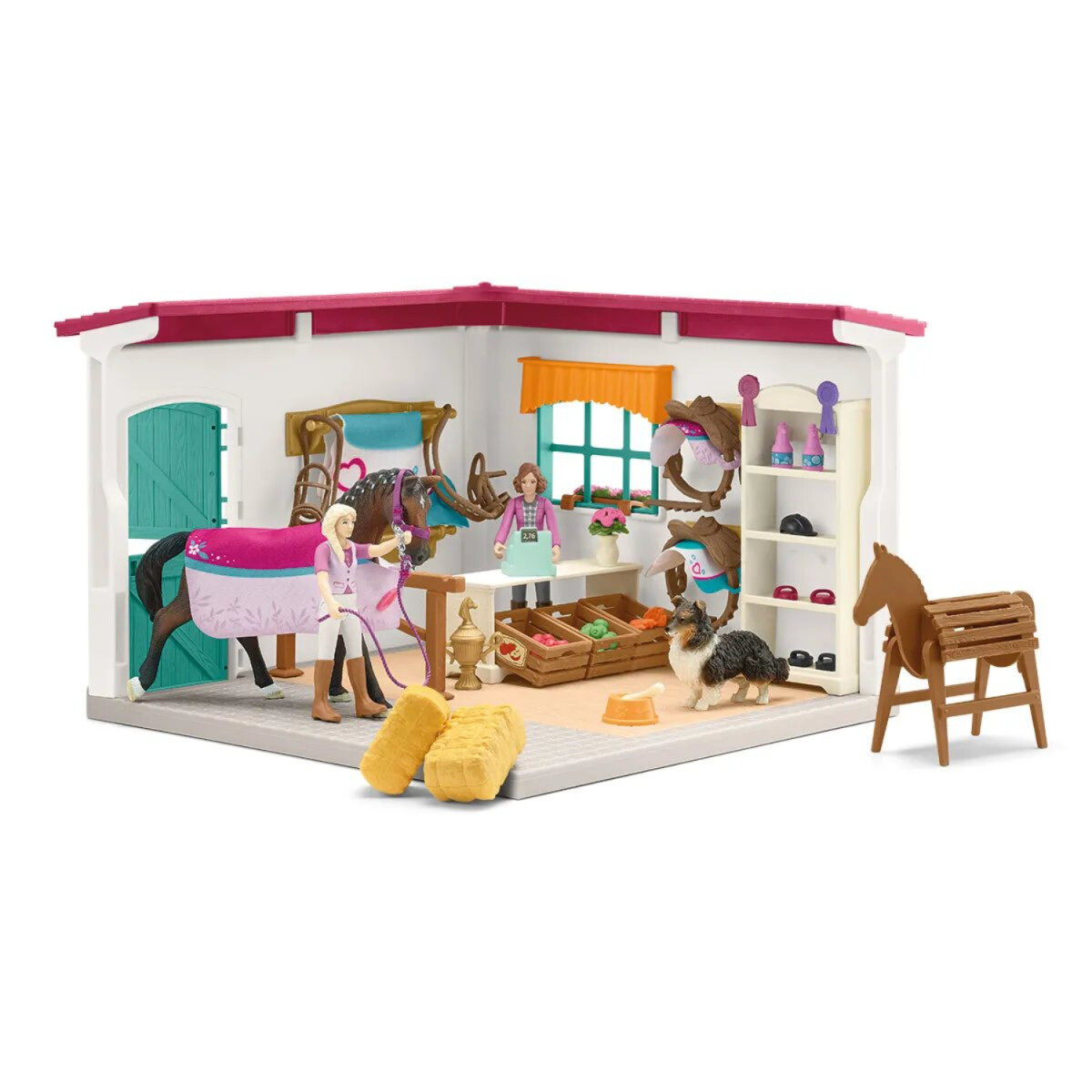 Juguete Tienda Equitacion Caballo Muñeco Infantil Schleich 