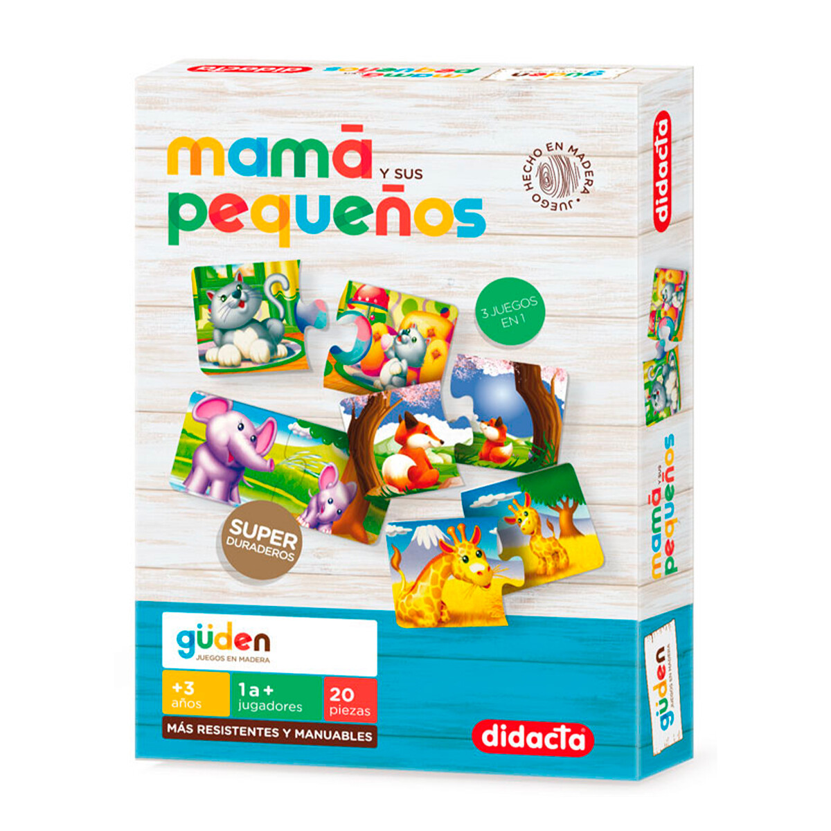 Juego de Mesa Infantil Didacta Mama y sus Pequeños 