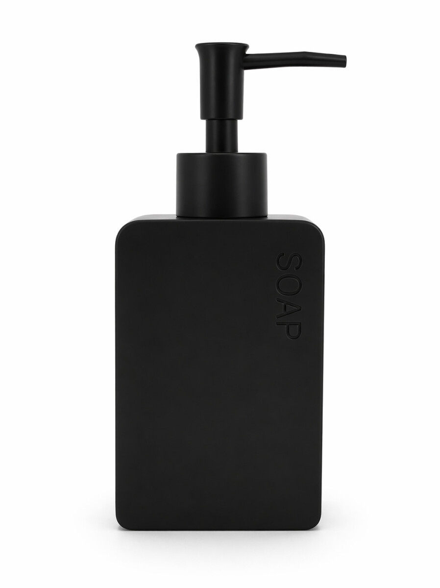 DISPENSADOR DE JABON - NEGRO 
