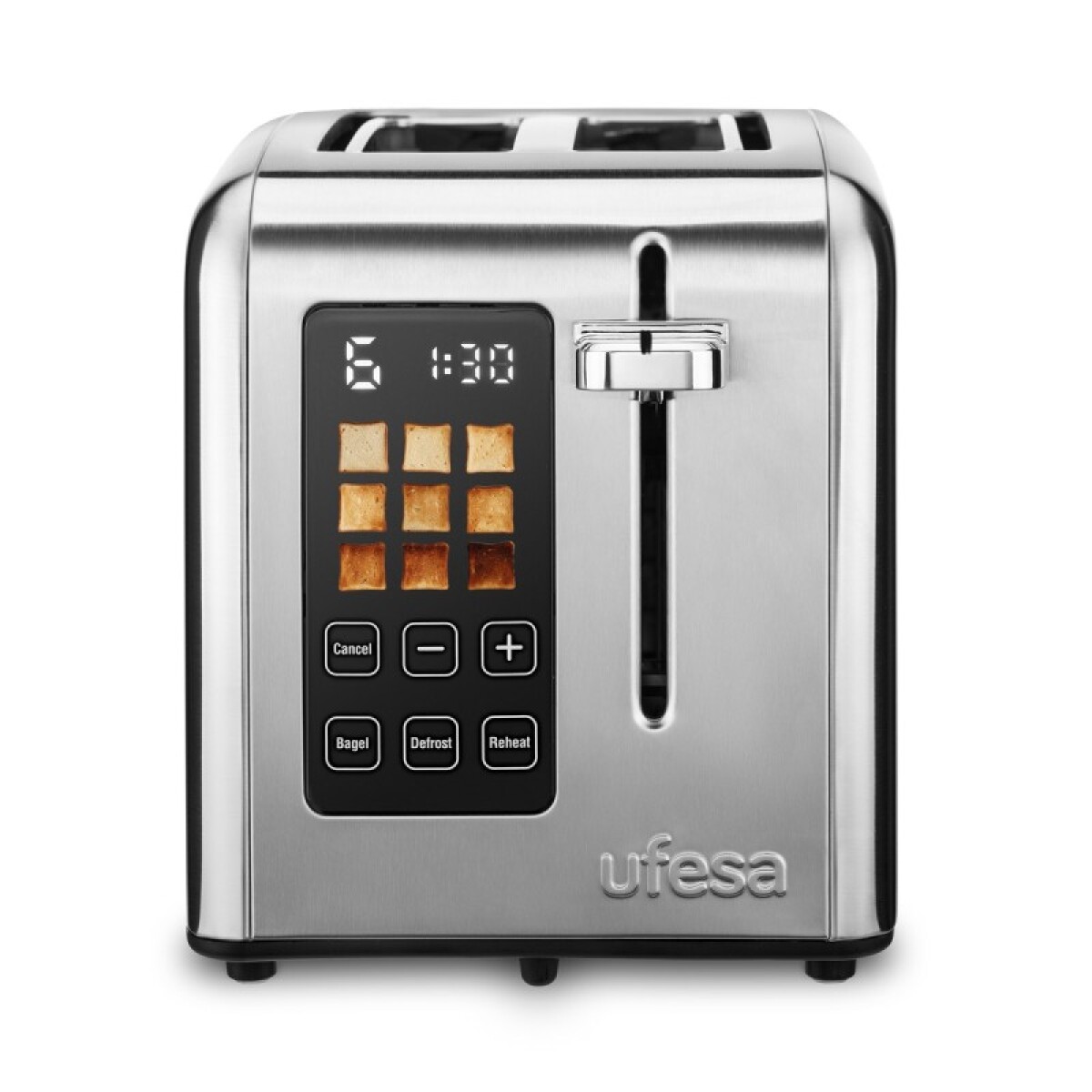 TOSTADOR DIGITAL PERFECT TOASTER DE 2 RANURAS UFESA 
