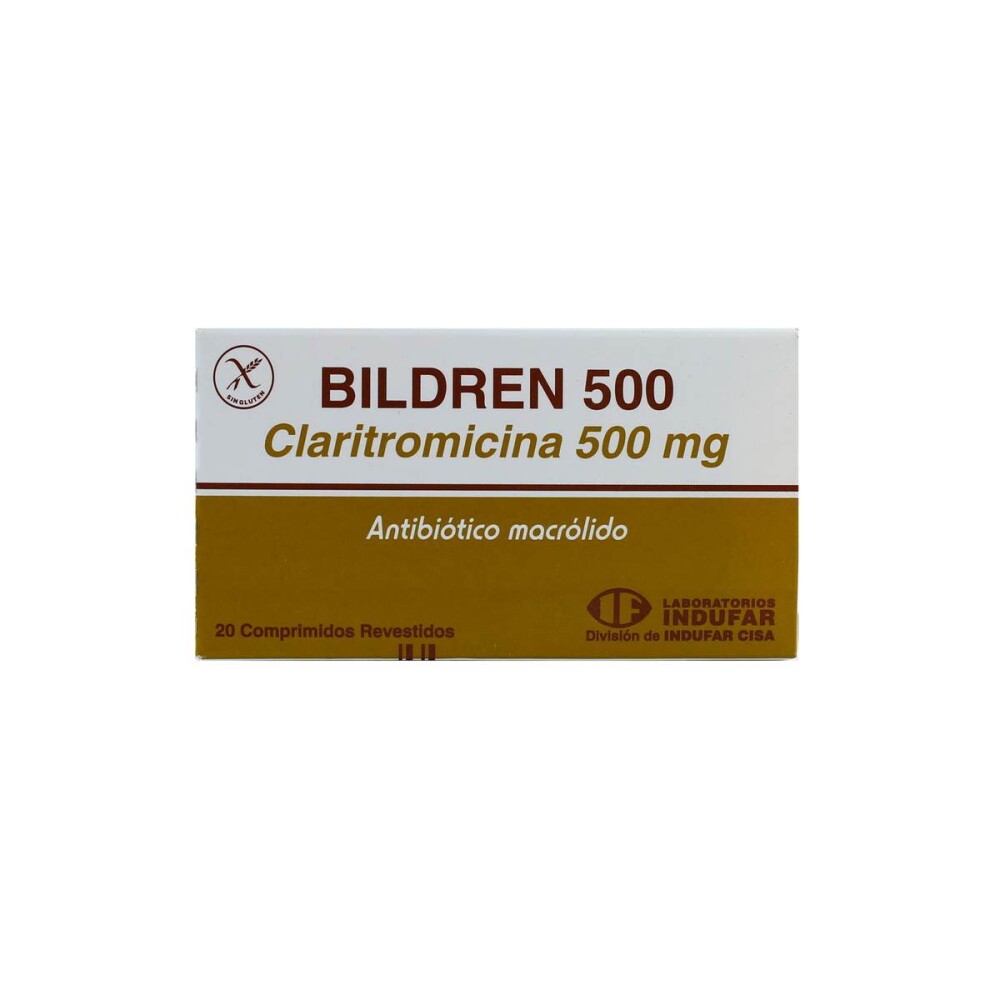 BILDREN 500 MG. CJ X 20 COMPRIMIDOS única