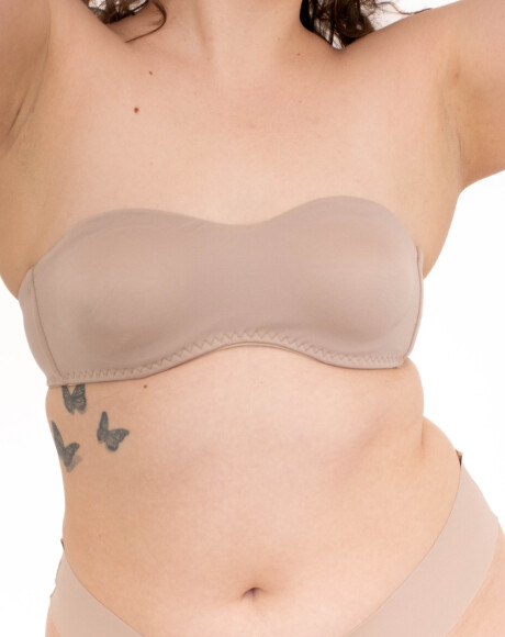 Soutien Strapless Esencial Chocolate