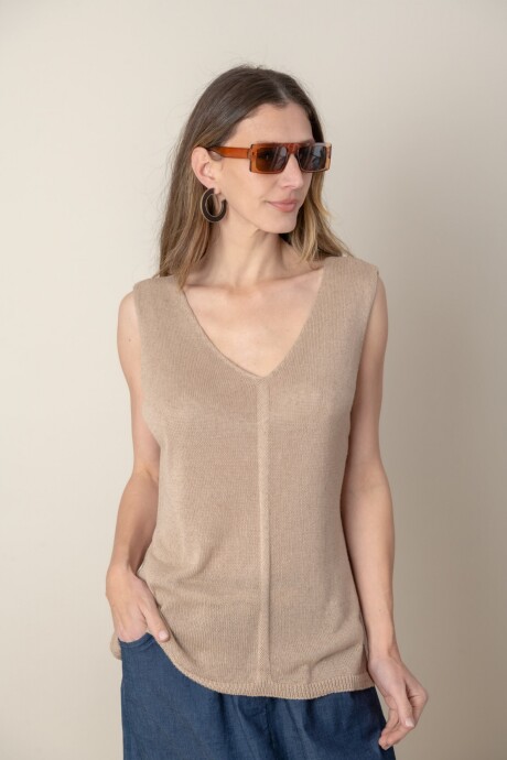 BLUSA LARISSA Camel