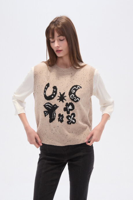 Chaleco Iriette Estampado 1