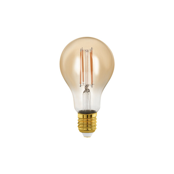 Lámpara LED ámbar A75 E27 4W cálida 300LM dimm EG5250