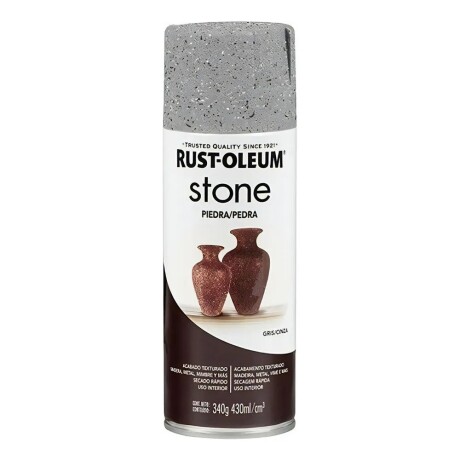 Pintura Aerosol Rust-Oleum Efecto Piedra Texturado Gris Pintura Aerosol Rust-Oleum Efecto Piedra Texturado Gris