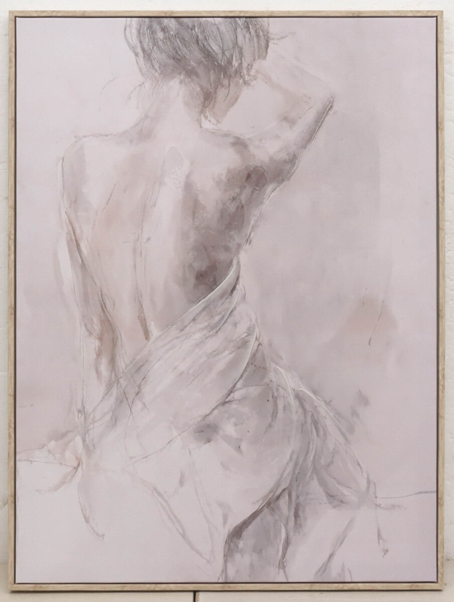 CUADRO - VEIL II, 60X80, BLANCO PAPEL TK25GG495B 