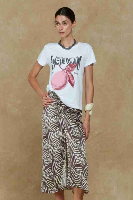 Remera Lemon White Remera Lemon White